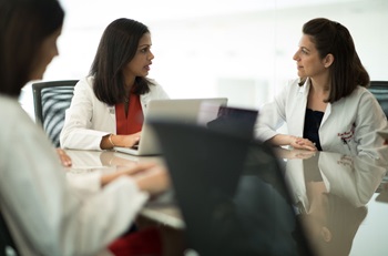 Doctors having a meeting